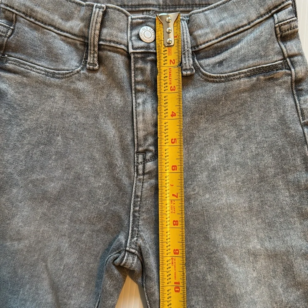 Old Navy gray 360 stretch ballerina jeggings. Girls size 12